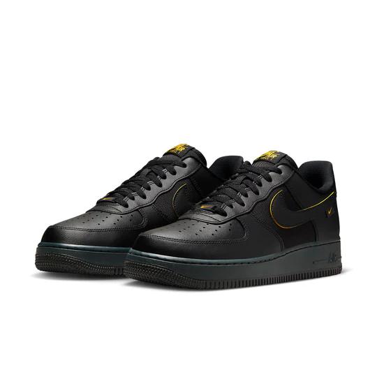 Air Force 1 '07 'Black University Gold' FZ4617-001 - Image 4