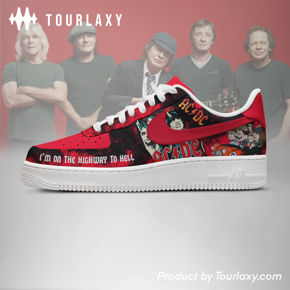ACDC Rock Band V1 AF1 Shoes - Tourlaxy - Image 2