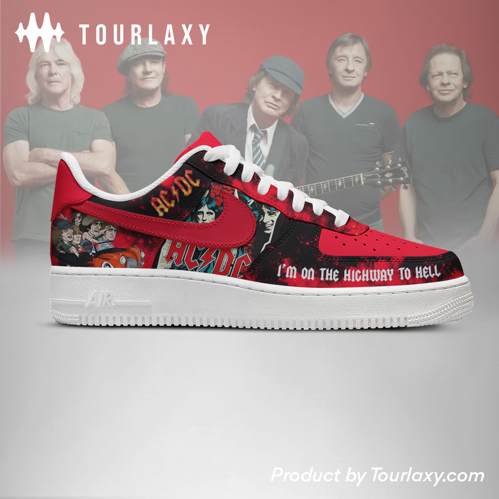 ACDC Rock Band V1 AF1 Shoes - Tourlaxy - Image 3