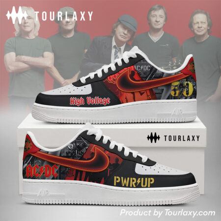 ACDC Rock Band  V2 AF1 Shoes - Tourlaxy