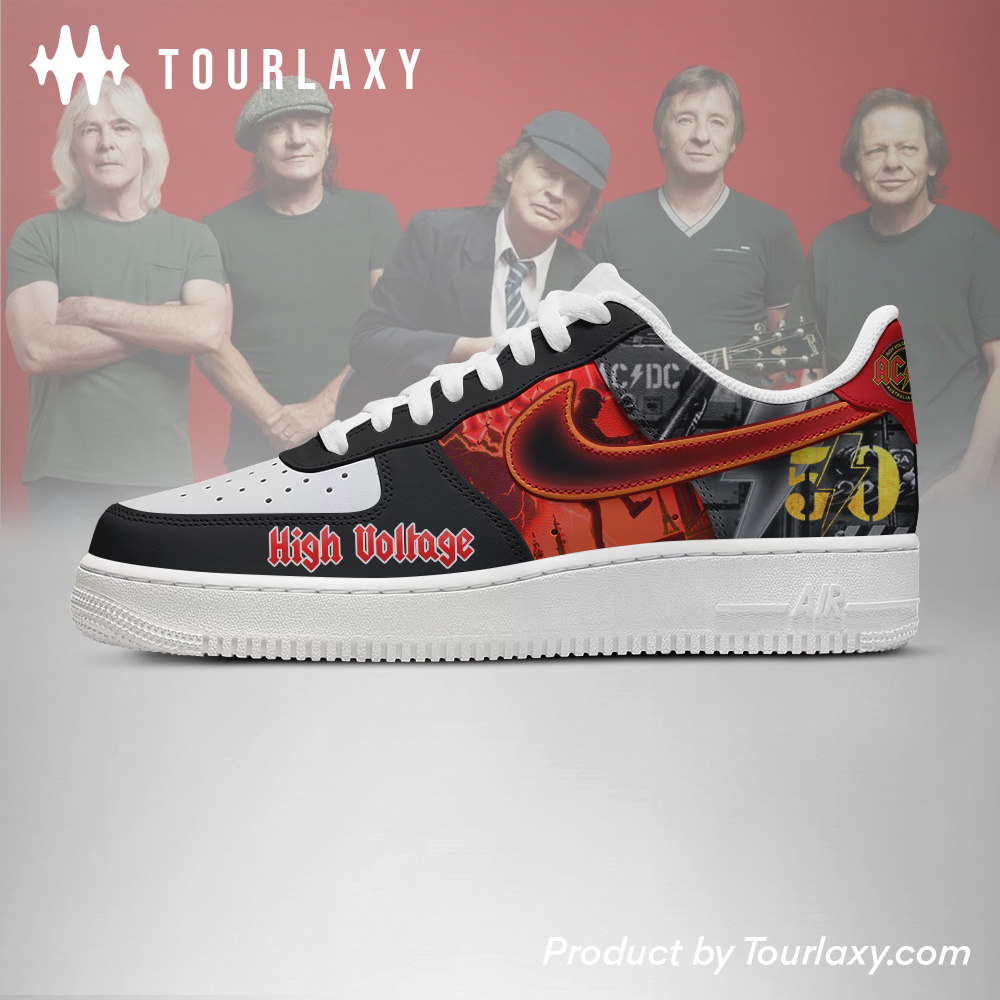 ACDC Rock Band V2 AF1 Shoes - Tourlaxy - Image 2