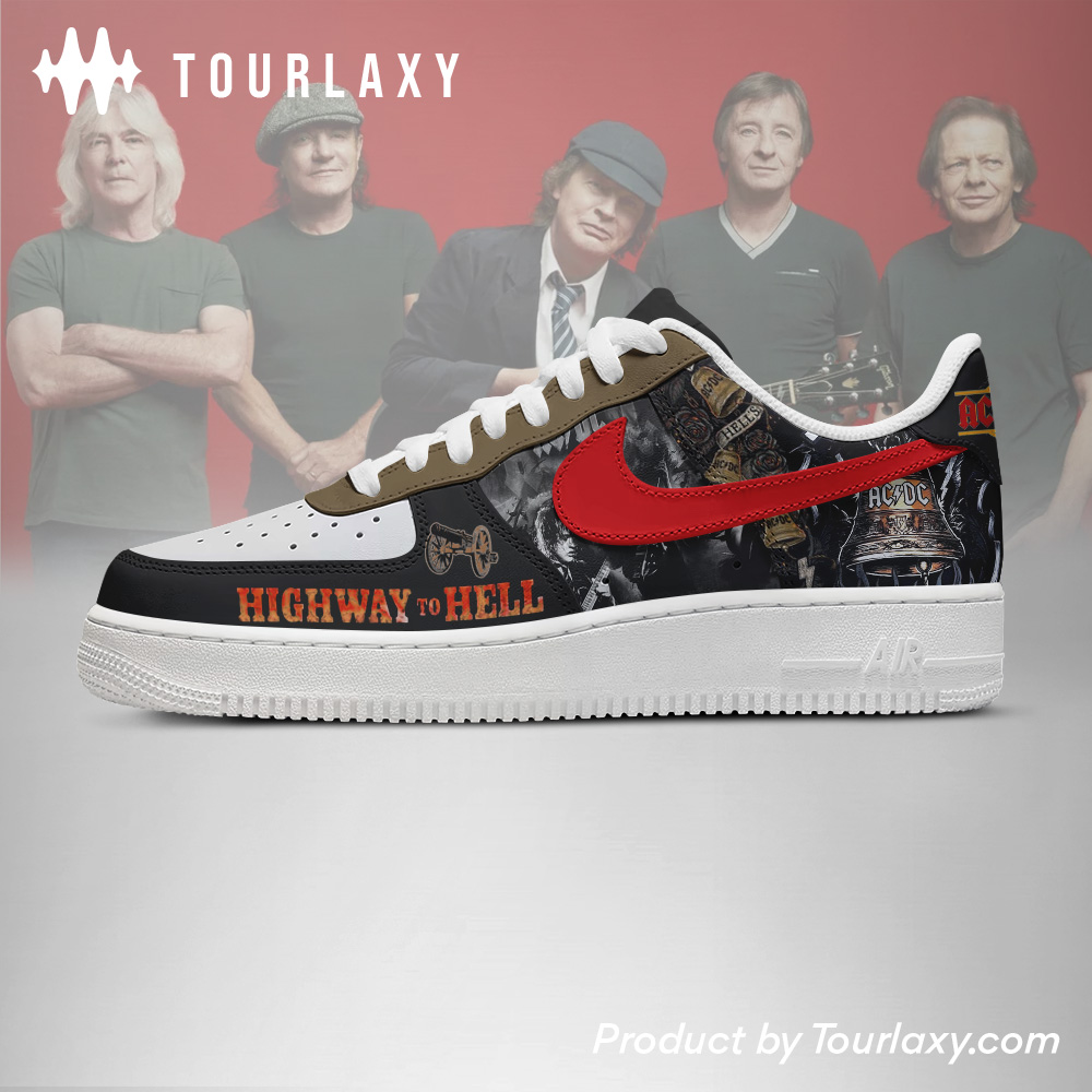 ACDC Rock Band V4 AF1 Shoes - Tourlaxy - Image 2