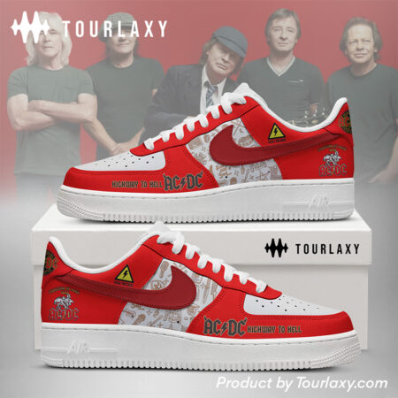 ACDC Rock Band  V5 AF1 Shoes - Tourlaxy