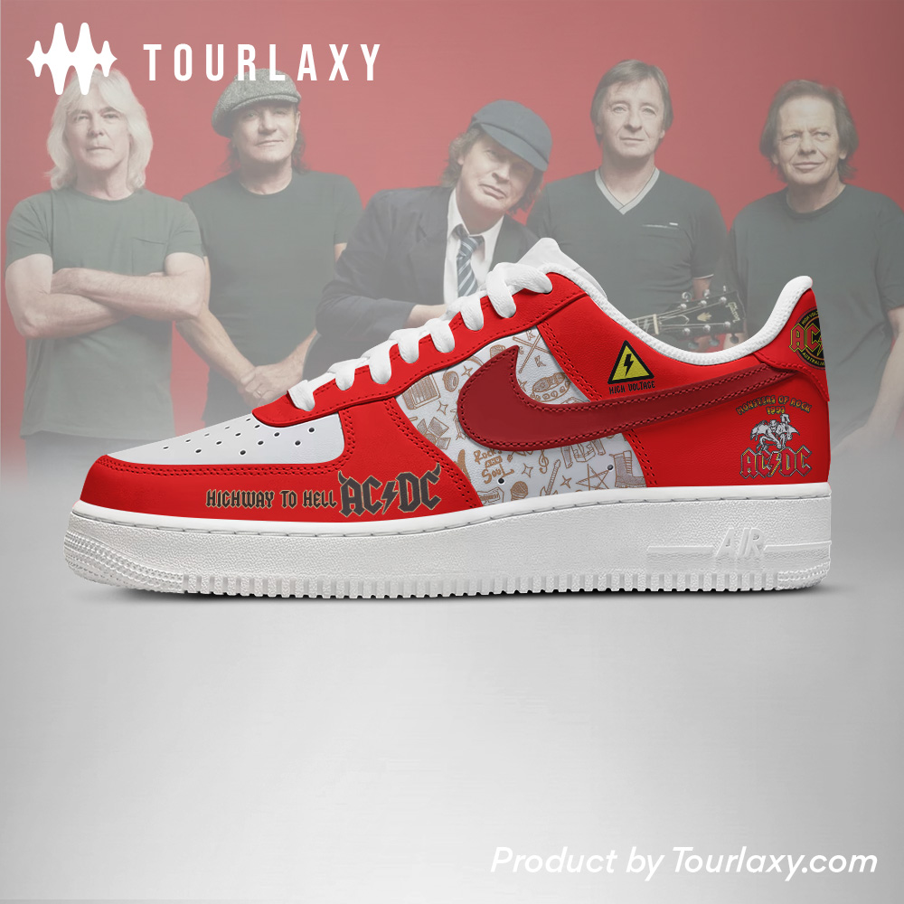 ACDC Rock Band V5 AF1 Shoes - Tourlaxy - Image 2