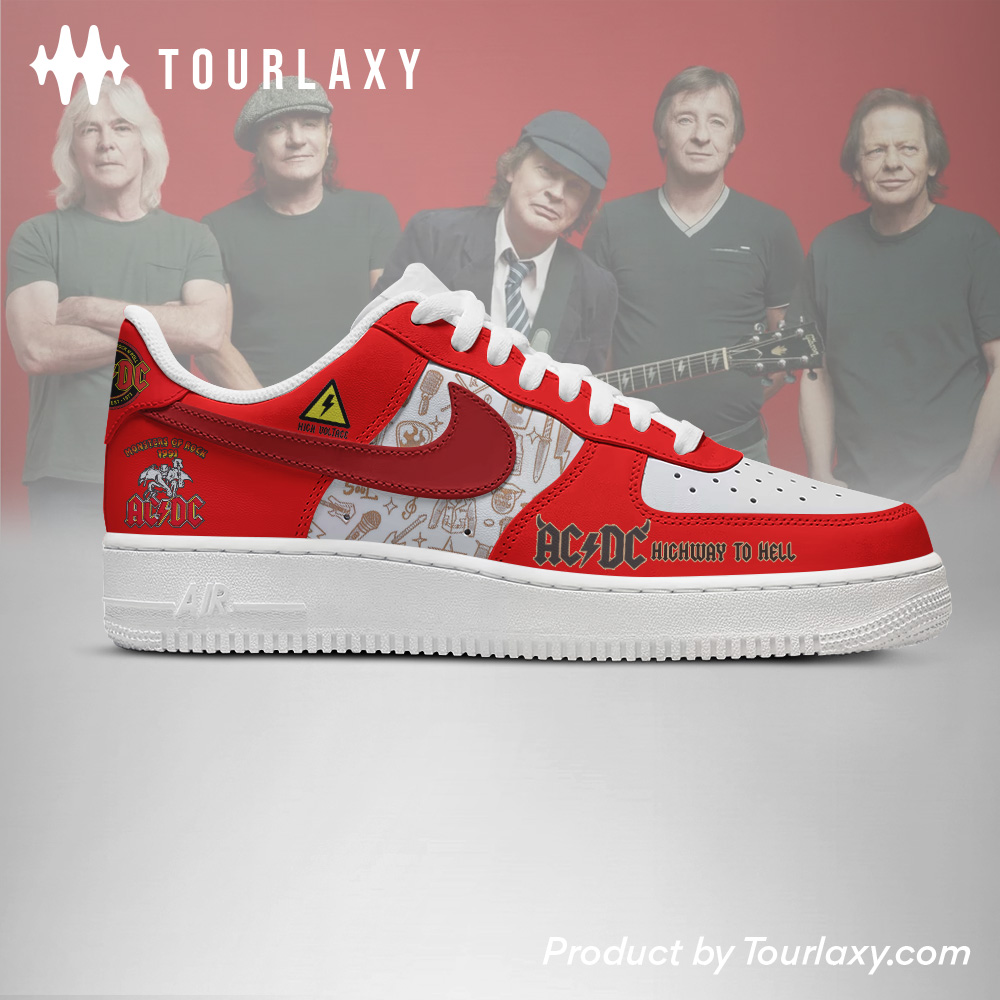 ACDC Rock Band V5 AF1 Shoes - Tourlaxy - Image 3