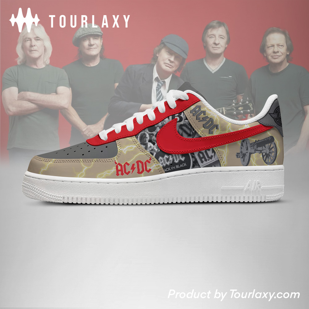 ACDC Rock Band V6 AF1 Shoes - Tourlaxy - Image 2