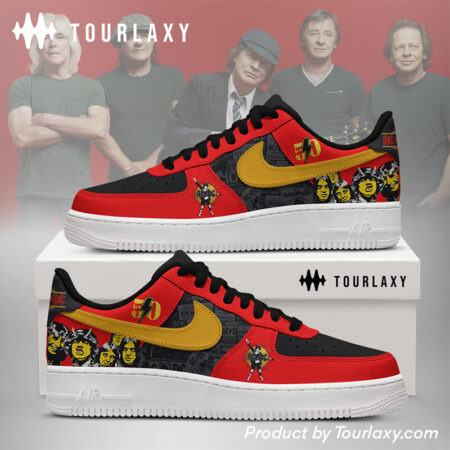 ACDC Rock Band  V7 AF1 Shoes - Tourlaxy
