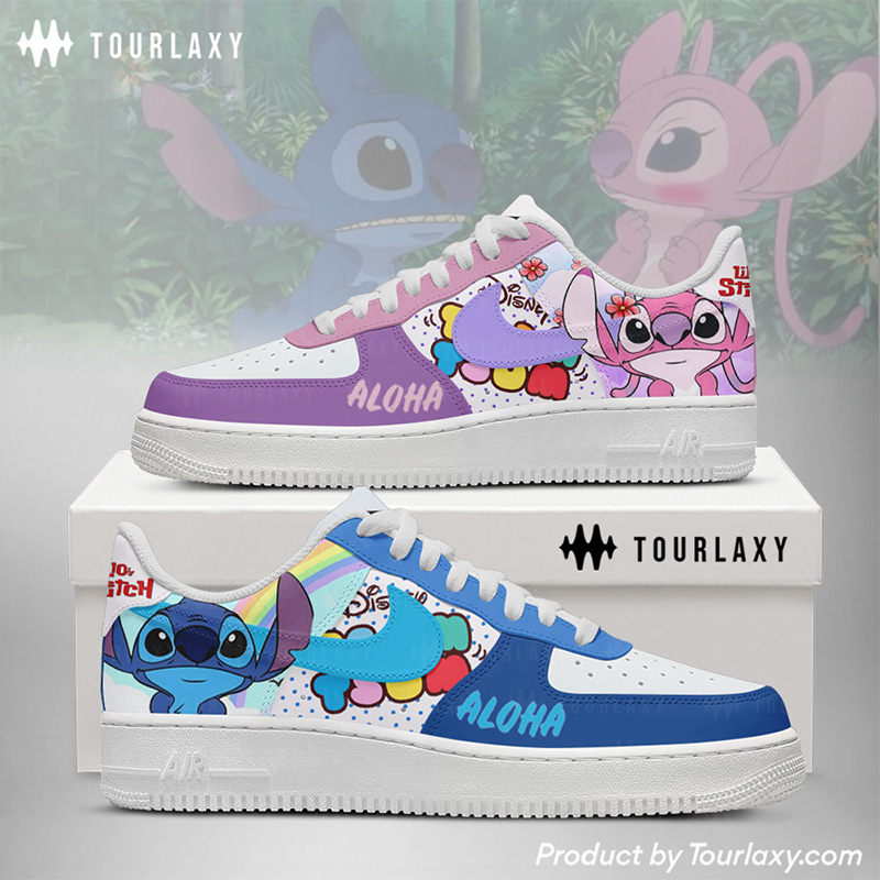 Aloha - Lilo & Stitch NAF Shoes Tourlaxy