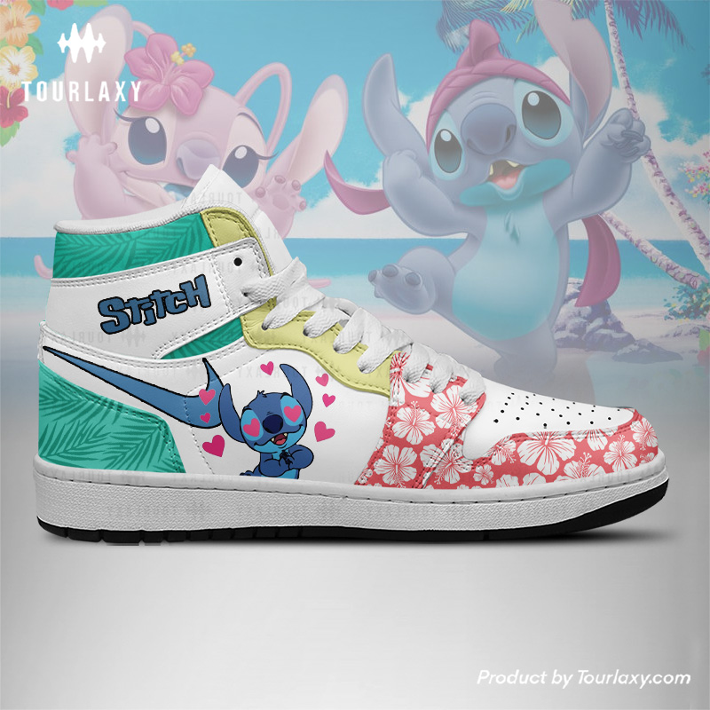 Aloha Summer - Lilo & Stitch J1 Shoes Tourlaxy - Image 3