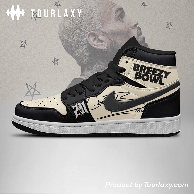 Black Breezy - Chris Brown J1 Shoes - Image 2
