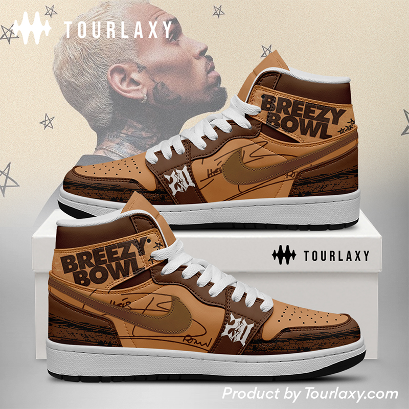 Breezy Bowl Brown - Chris Brown J1 Shoes