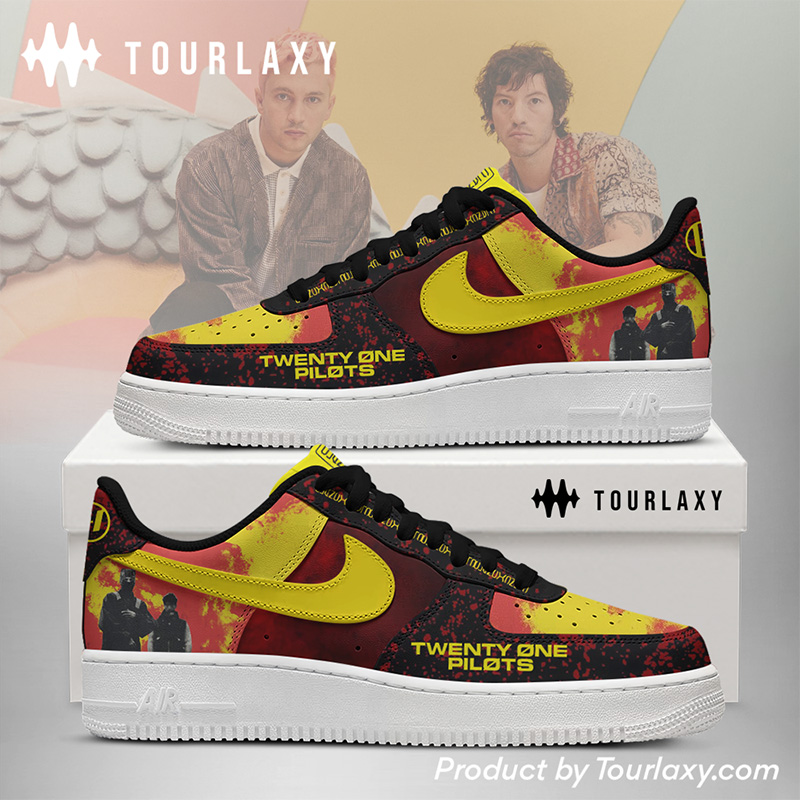 Clancy Tour 1 - Twenty One Pilots AF1 Shoes Tourlaxy
