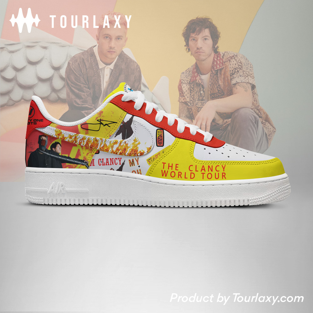 Clancy Tour 4 - Twenty One Pilots AF1 Shoes Tourlaxy - Image 3