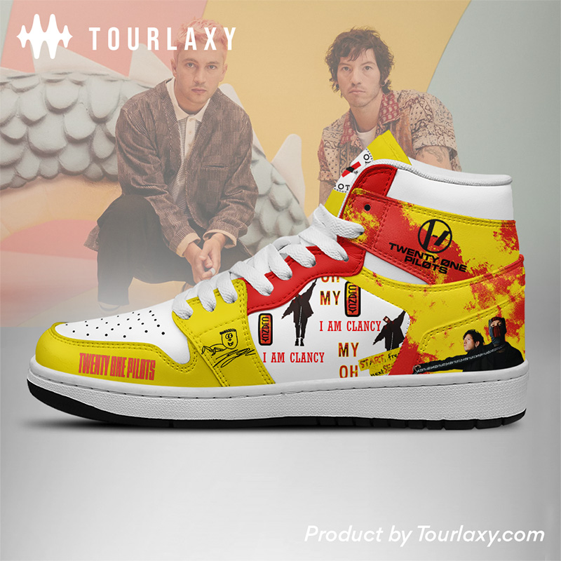 Clancy Tour 4 - Twenty One Pilots J1 Shoes Tourlaxy - Image 2