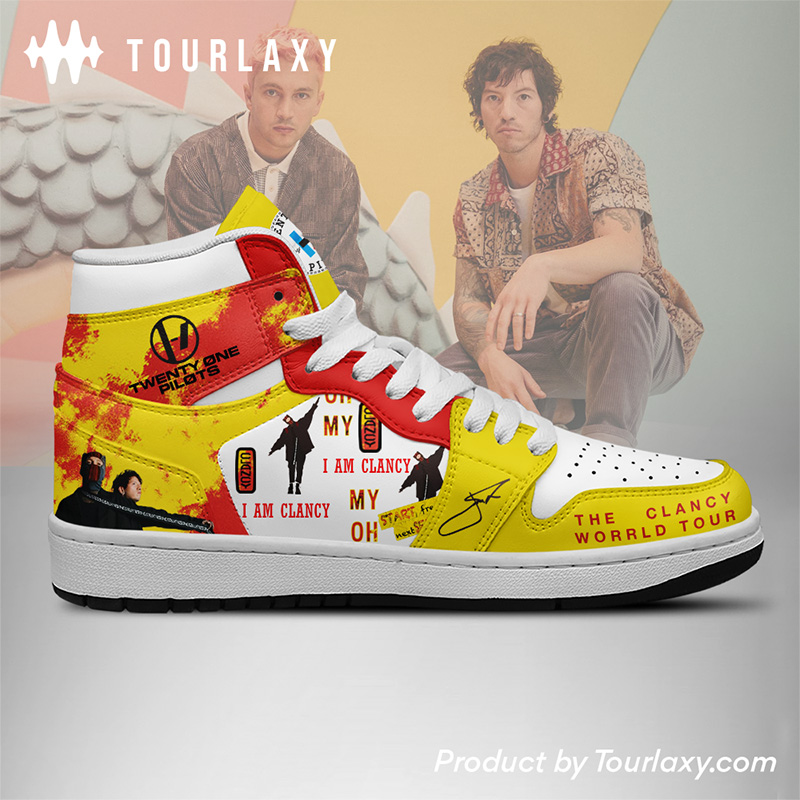 Clancy Tour 4 - Twenty One Pilots J1 Shoes Tourlaxy - Image 3