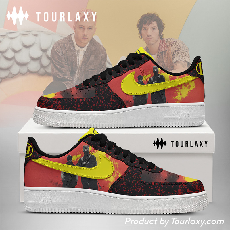Clancy Tour 5 - Twenty One Pilots AF1 Shoes Tourlaxy