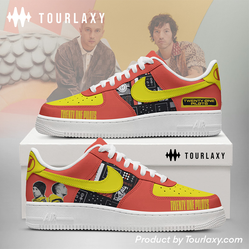 Clancy Tour 7 - Twenty One Pilots AF1 Shoes Tourlaxy