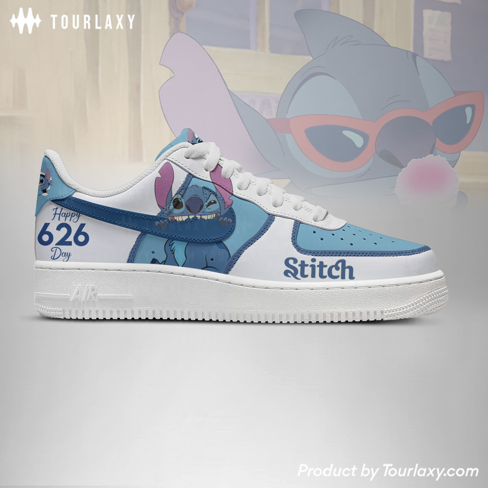 Happy 626 Day - Lilo & Stitch NAF Shoes Tourlaxy - Image 3