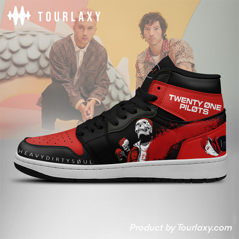 Heavy Dirty - Twenty One Pilots J1 Shoes Tourlaxy - Image 2