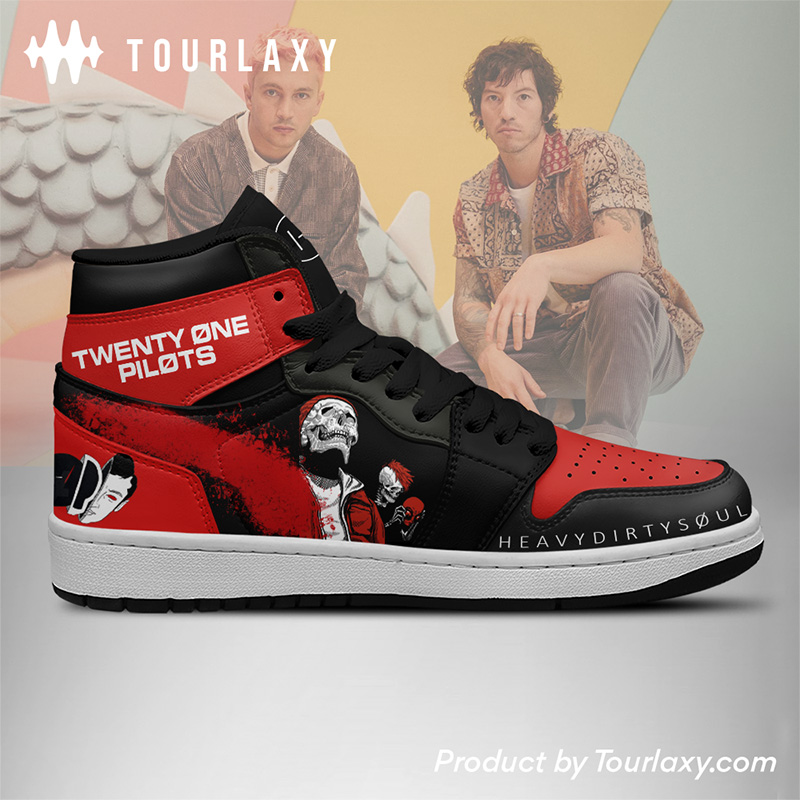 Heavy Dirty - Twenty One Pilots J1 Shoes Tourlaxy - Image 3