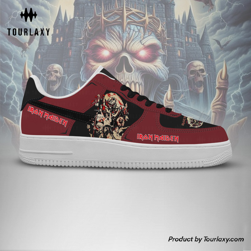 Iron Maiden AF1 Shoes - Tourlaxy 4 - Image 3