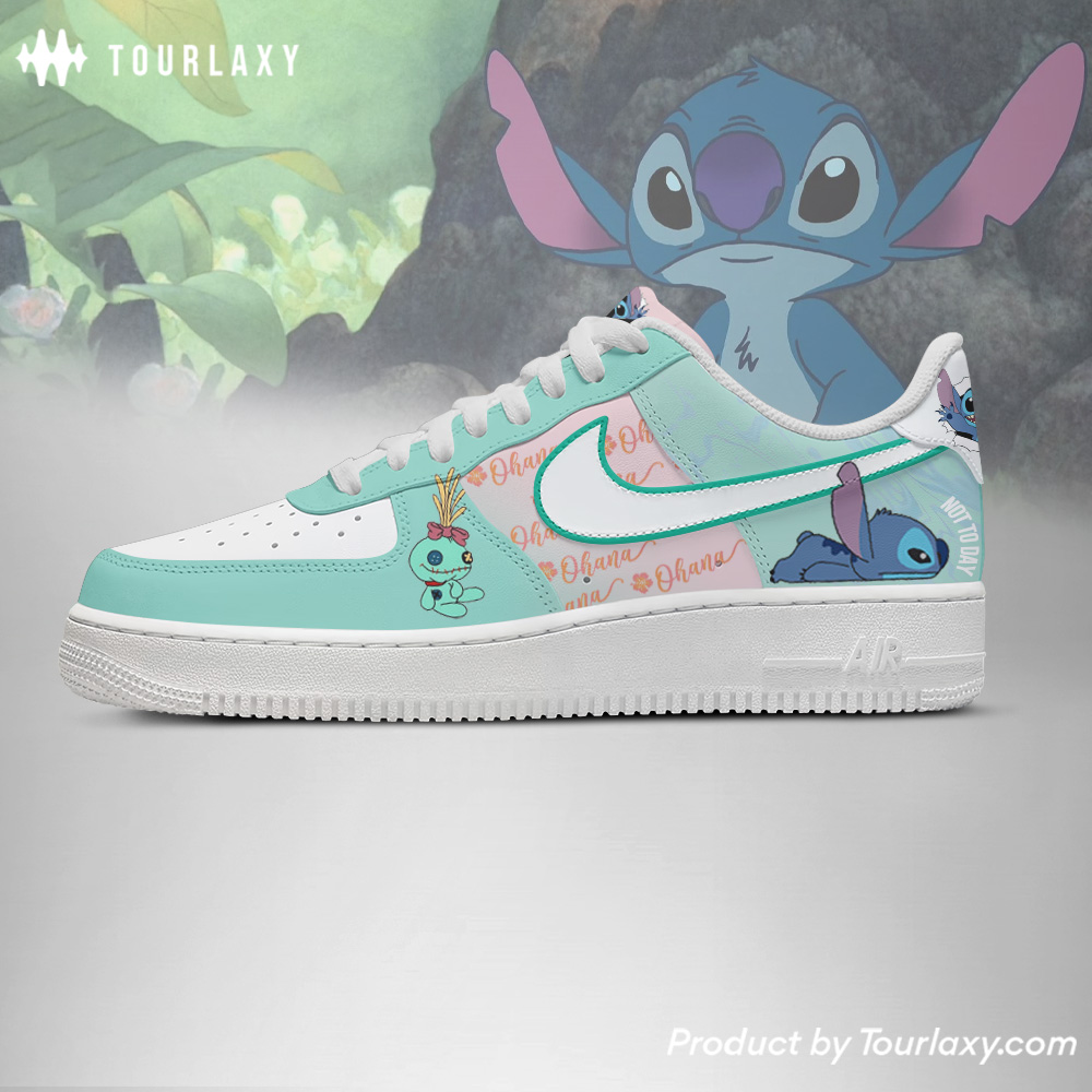 Not To Day - Lilo & Stitch NAF Shoes Tourlaxy - Image 2