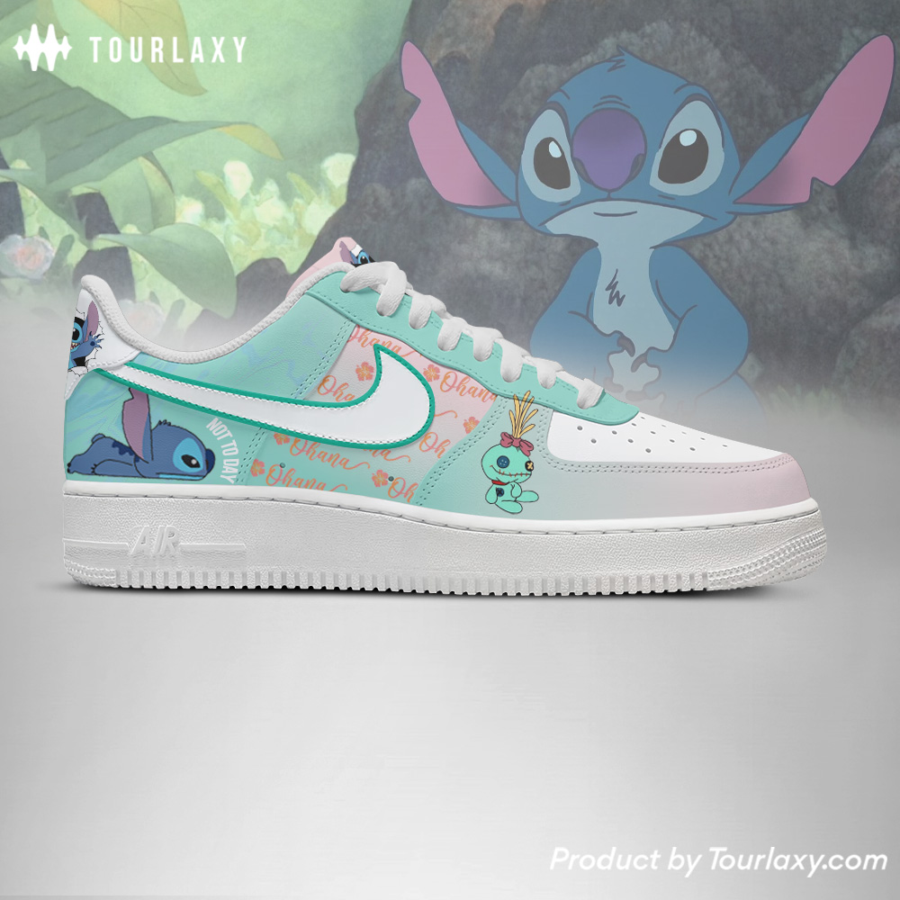 Not To Day - Lilo & Stitch NAF Shoes Tourlaxy - Image 3