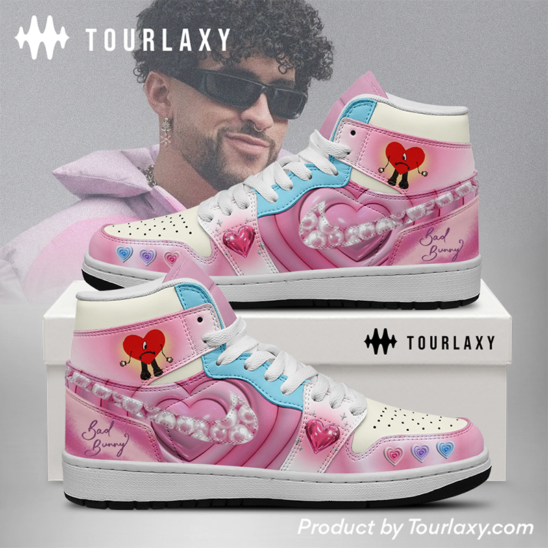 Pink - Bad Bunny J1 Shoes