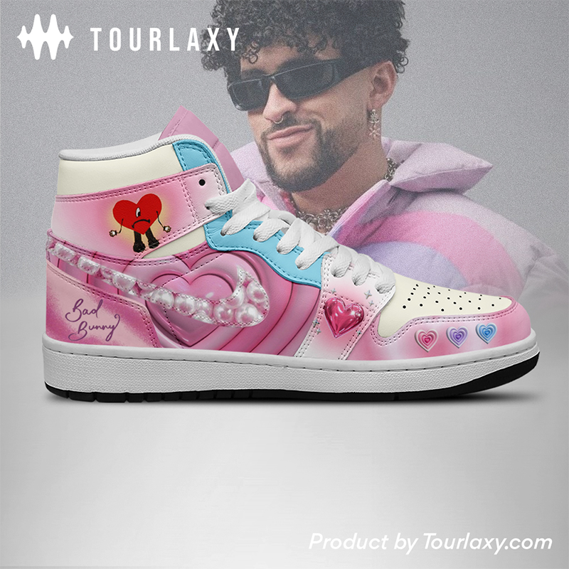 Pink - Bad Bunny J1 Shoes - Image 3
