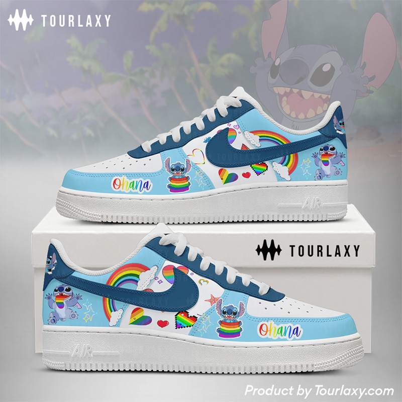 Pride Month - Lilo & Stitch NAF Shoes Tourlaxy