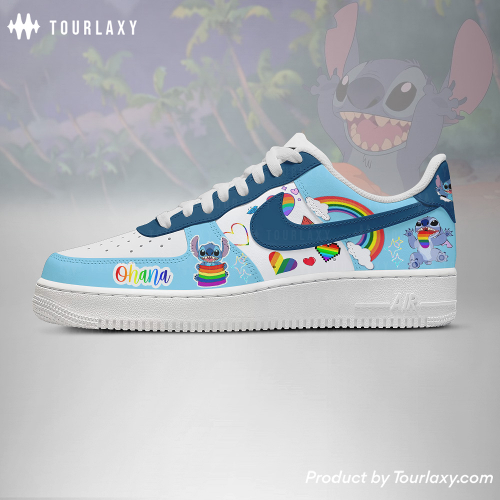 Pride Month - Lilo & Stitch NAF Shoes Tourlaxy - Image 2