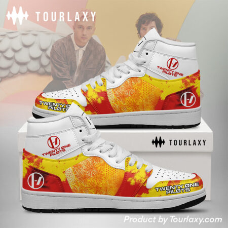 Red 21 - Twenty One Pilots J1 Shoes Tourlaxy