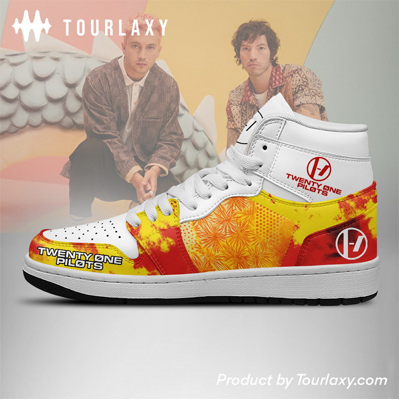 Red 21 - Twenty One Pilots J1 Shoes Tourlaxy - Image 2