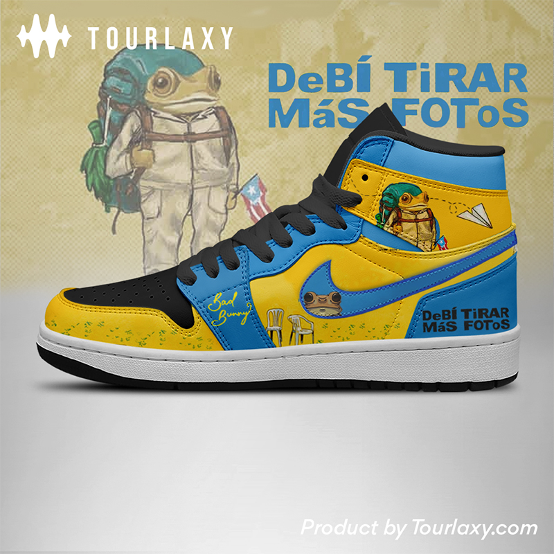 Tirar Mas - Bad Bunny J1 Shoes - Image 2