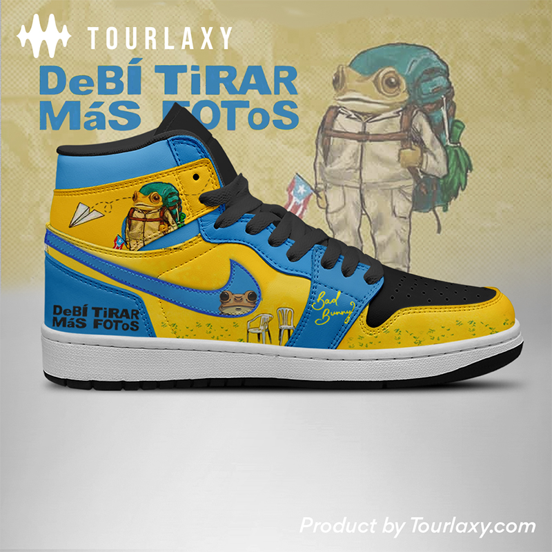Tirar Mas - Bad Bunny J1 Shoes - Image 3