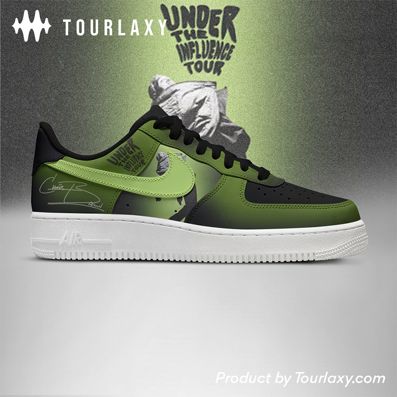 Under The Influence Chris Brown - AF1 Shoes - Image 3